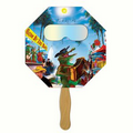 Stop Sign Firework Fan w/ Fireworks Film